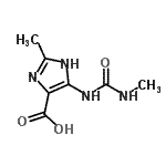 CAS#: 501950-45-4, 2-Methyl-5-[(Methylcarbamoyl)Amino]-1H-Imidazole-4-Carboxylic Acid