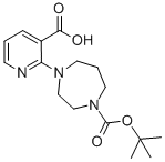 CAS#: 502133-49-5, 2-(Hexahydro-1H-1,4-Diazepin-1-Yl)-3-Pyridinecarboxylic acid
