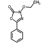 CAS 登录号：502144-51-6， 3-乙氧基-5-苯基-1,3,4-恶二唑-2(3H)-酮