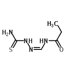 CAS#: 502182-38-9, N-[(E)-(2-Carbamothioylhydrazino)Methylene]Propanamide