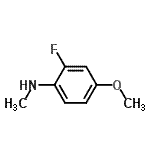 CAS#: 502435-30-5, 2-Fluoro-4-Methoxy-N-Methylaniline