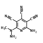 CAS#: 502485-64-5, 2-Amino-6-(1-Methylhydrazino)-3,4,5-Pyridinetricarbonitrile