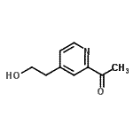 CAS 登录号：502509-14-0， 1-[4-(2-羟基乙基)-2-吡啶基]乙酮