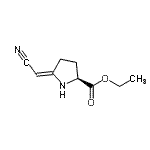 CAS 登录号：502509-64-0， 乙基(5E)-5-(氰基甲基烯)-L-脯氨酸酯