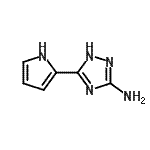 CAS 登录号：502546-40-9， 5-(1H-吡咯-2-基)-1H-1,2,4-三唑-3-胺