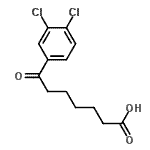 CAS#: 502651-26-5, 7-(3,4-Dichlorophenyl)-7-Oxoheptanoic Acid
