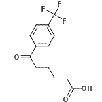 CAS 登录号：502651-38-9， 6-氧代-6-[4-(三氟甲基)苯基]己酸