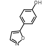 CAS#: 502658-76-6, 4-(1,2-Oxazol-5-Yl)Phenol