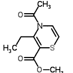 CAS#: 503302-15-6, Methyl 4-Acetyl-3-Ethyl-4H-1,4-Thiazine-2-Carboxylate