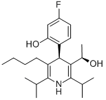 CAS 登录号：503610-07-9， (aR,4R)-5-丁基-4-(4-氟-2-羟基苯基)-alpha-甲基-2,6-二(1-甲基乙基)-3-吡啶甲醇