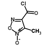 CAS#: 50412-70-9, 4-Methyl-1,2,5-Oxadiazole-3-Carbonyl Chloride 5-Oxide