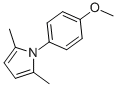 CAS 登录号：5044-27-9， 1-(4-甲氧基苯基)-2,5-二甲基吡咯
