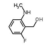 CAS 登录号：504433-56-1， [2-氟-6-(甲基氨基)苯基]甲醇