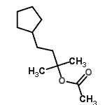 CAS#: 505077-39-4, 4-Cyclopentyl-2-Methyl-2-Butanyl Acetate