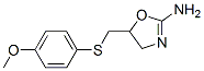 CAS 登录号：50510-13-9， 2-氨基-5-[(4-甲氧基苯基)硫代甲基]-2-恶唑啉