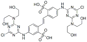 CAS#: 50570-59-7, 4,4'-Bis[[4-Chloro-6-[Bis(2-Hydroxyethyl)Amino]-S-Triazin-2-Yl]Amino]-2,2'-Stilbenedisulfonic Acid