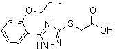 CAS#: 50616-43-8, {[5-(2-Propoxyphenyl)-1H-1,2,4-Triazol-3-Yl]Sulfanyl}Acetic Acid