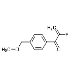 CAS 登录号：506437-45-2， 2-氟-1-[4-(甲氧基甲基)苯基]-2-丙烯-1-酮