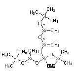 CAS#: 50694-26-3, 1,1,1,3,5,7,9,11,11,11-Decamethyl-7-[(Trimethylsilyl)Oxy]-3,5,9-Hexasiloxanetriyl