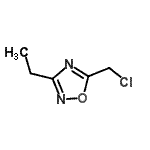 CAS 登录号：50737-34-3， 5-(氯甲基)-3-乙基-1,2,4-恶二唑