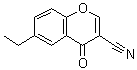 CAS 登录号：50743-19-6， 6-乙基-4-氧代-4H-苯并吡喃-3-甲腈