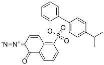 CAS#: 50764-82-4, 4'-(Isopropyl)[1,1'-Biphenyl]Yl 6-Diazo-5,6-Dihydro-5-Oxonaphthalene-1-Sulphonate