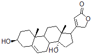 CAS#: 508-92-9, 3beta,14-Dihydroxycarda-5,20(22)-Dienolide