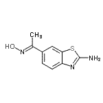 CAS#: 50851-05-3, 6-[(1E)-N-Hydroxyethanimidoyl]-1,3-Benzothiazol-2-Amine