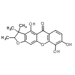 CAS#: 50906-63-3, 4,8,9-Trihydroxy-2,3,3-Trimethyl-2,3-Dihydro-5H-Furo[3,2-b]Xanthen-5-One