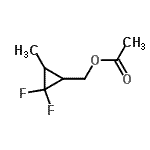 CAS#: 509072-65-5, (2,2-Difluoro-3-Methylcyclopropyl)Methyl Acetate