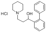 CAS 登录号：50910-14-0， alpha-(2-联苯基)-1-哌啶丙醇盐酸盐
