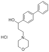 CAS 登录号：50910-20-8， alpha-(4-联苯基)-4-吗啉丙醇盐酸盐