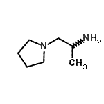 CAS 登录号：50998-03-3， 1-(1-吡咯烷基)-2-丙胺