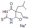 CAS 登录号：510-90-7， 5-(2-甲基丙基)-6-氧代-5-丙-2-烯基-2-硫代-嘧啶-4-醇钠