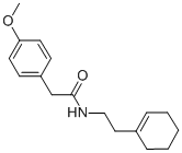 CAS#: 51072-34-5, N-[2-(1,1-Cyclohexenyl)-Ethyl]-4-Methoxy Phenyl Acetamide