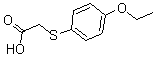 CAS#: 51094-45-2, 2-[(4-Ethoxyphenyl)ThioAcetic Acid