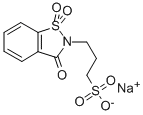 CAS 登录号：51099-80-0， N-(3-磺基丙基)-糖精钠盐