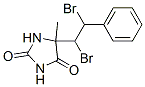 CAS 登录号:511-75-1, 5-(1,2-二溴-2-苯基乙基)-5-甲基咪唑烷-2,4-二酮