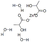 CAS 登录号：51120-75-3， 乳酸锌三水合物