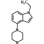 CAS#: 511232-04-5, 1-Ethyl-4-(1-Piperazinyl)-1H-Indole
