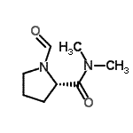 CAS 登录号：511543-58-1， 1-甲酰基-N,N-二甲基-L-脯氨酰胺