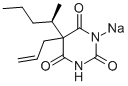 CAS 登录号：51165-36-7， R(+)-开环巴比妥钠