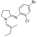 CAS 登录号：51170-82-2， 2-((4-溴-2-氯苯基)亚氨基)-1-(2-甲基-1-丁烯基)-吡咯烷