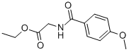 CAS#: 51220-57-6, Ethyl 2-[(4-Methoxybenzoyl)Amino]Acetate
