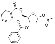 CAS 登录号：51255-12-0， 2-脱氧-D-赤式呋喃戊糖 1-乙酸酯 3,5-二苯甲酸酯