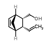 CAS 登录号：512791-31-0， [(1R,2S,3R,4S)-3-乙烯基双环[2.2.1]庚-5-烯-2-基]甲醇