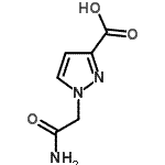 CAS 登录号：512807-21-5， 1-(2-氨基-2-氧代乙基)-1H-吡唑-3-羧酸