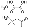 CAS 登录号：51283-38-6， 1,1-二甲基-3-氧代丁基铵氢草酸盐水合物