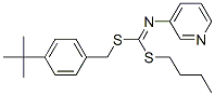 CAS#: 51308-54-4, S-Butyl S-p-Tert-Butylbenzyl 3-Pyridylimidodithiocarbonate