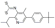 CAS#: 51308-55-5, S-(4-(1,1-Dimethylethyl)Phenyl)Methyl S-(2-Methylpropyl) 3-Pyridinylcarbonimidodithioate